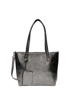 Geanta SHOPPER, Nobo, Gri, NBAG-K4250-C025 Geanta SHOPPER, Nobo, Gri, NBAG-K4250-C025