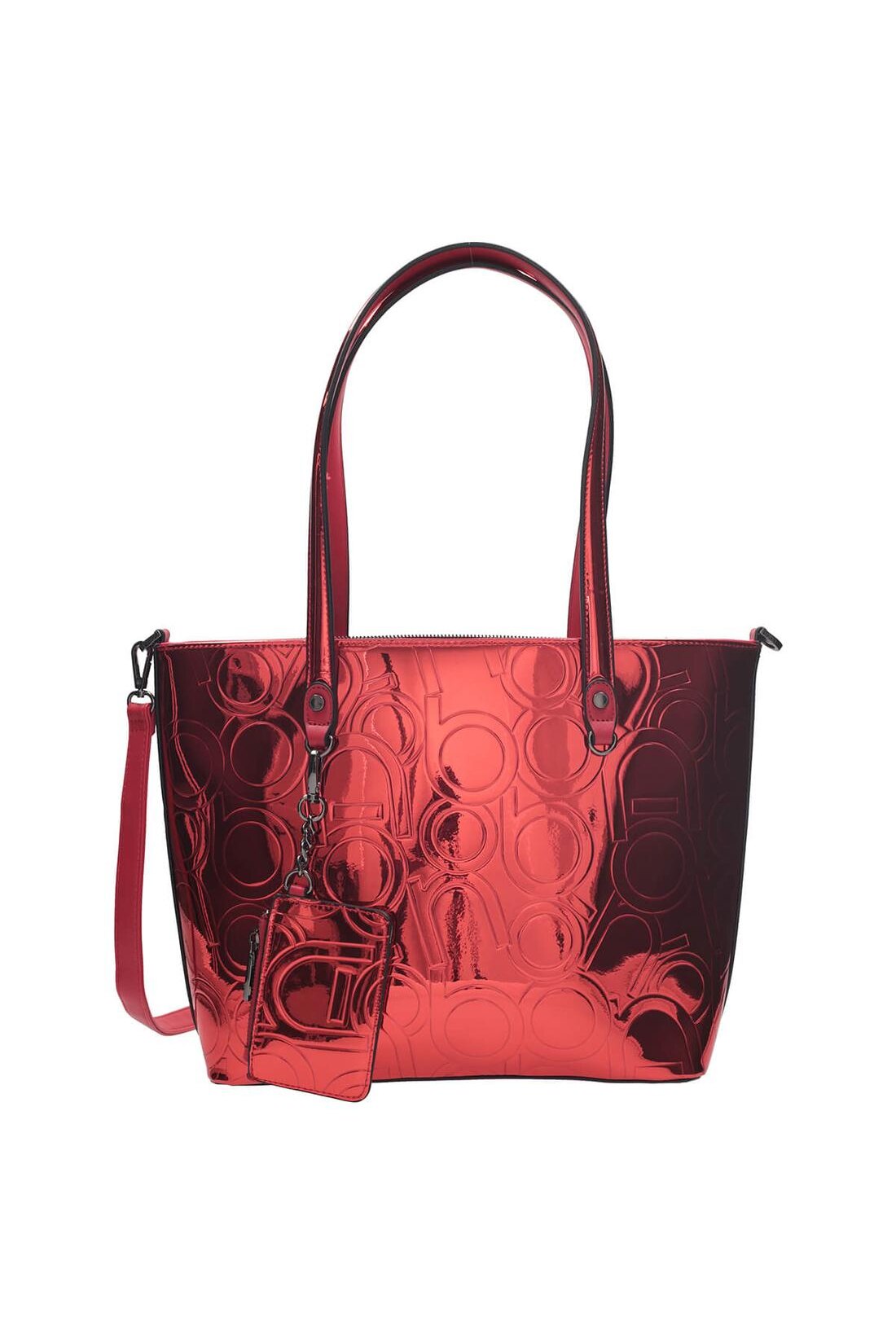 Geanta Shopper, Nobo, Rosu, NBAG-K4250-C005