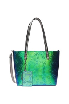 Geanta SHOPPER, Nobo, Verde Cameleon, NBAG-K4250-C008 Geanta SHOPPER, Nobo, Verde Cameleon, NBAG-K4250-C008