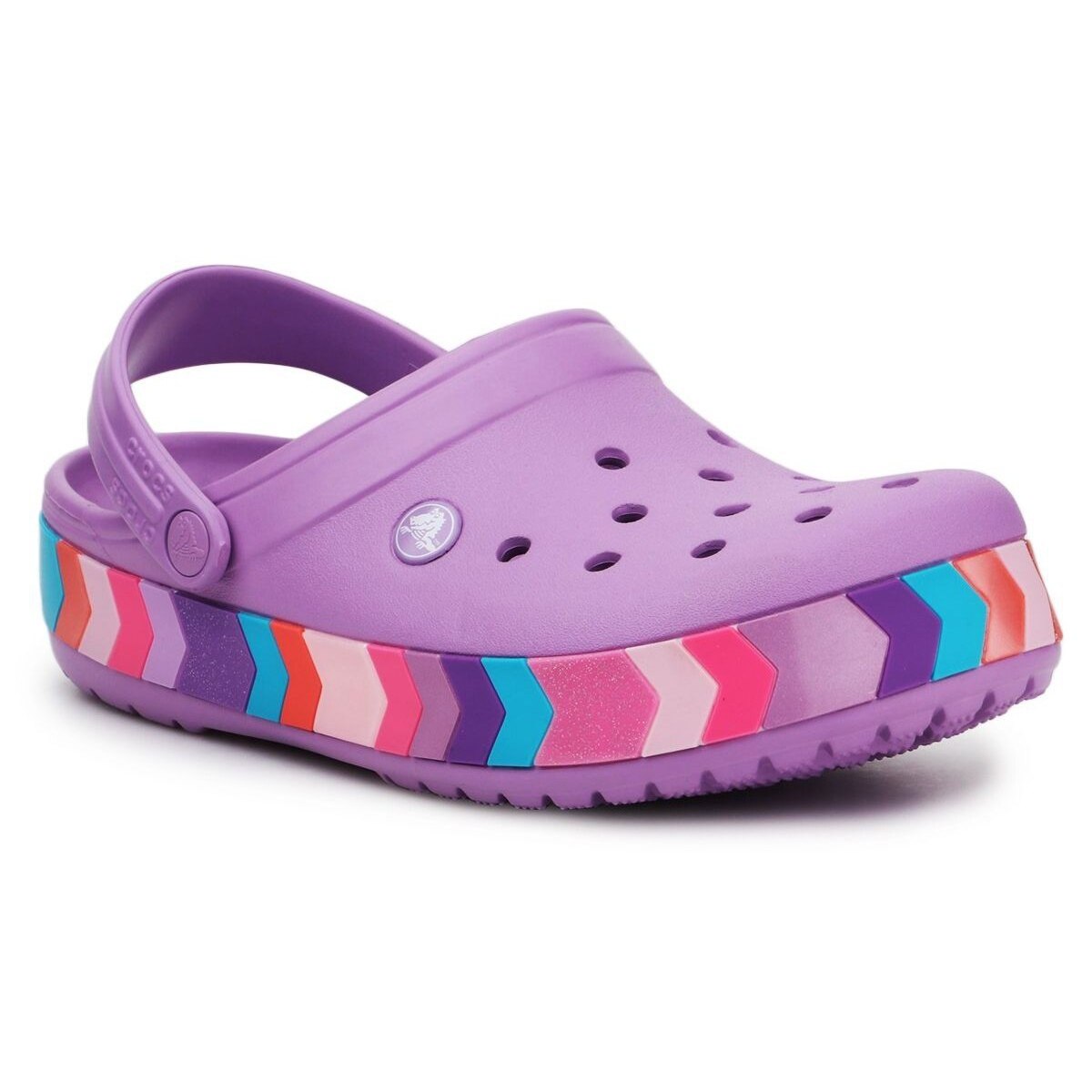 Papuci pentru copii, Crocs, BM113012, violet