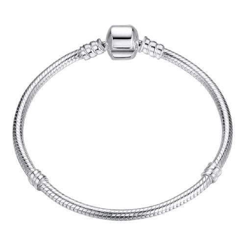 Bratara pentru talismane din argint 925 Silver Snake