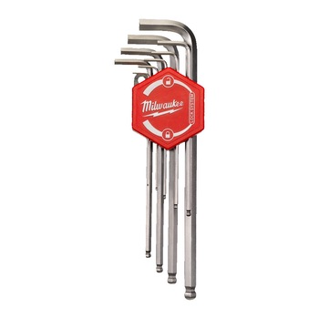Set profesional 9 chei inbus hexagonale 1.5-10mm, Milwaukee Set profesional 9 chei inbus hexagonale 1.5-10mm, Milwaukee