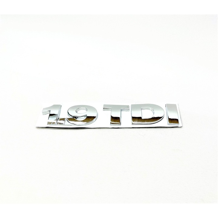 Emblema 1.9 TDI pentru Audi, Autoadeziva
