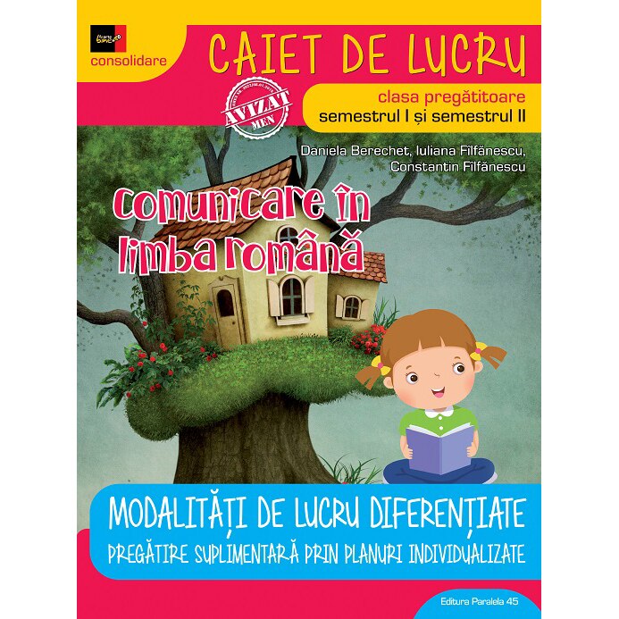 Comunicare in limba romana. Clasa pregatitoare. Editia 5. 2020-2021, Daniela Berechet, Iuliana Filfanescu, Constantin-Daniel Filfanescu