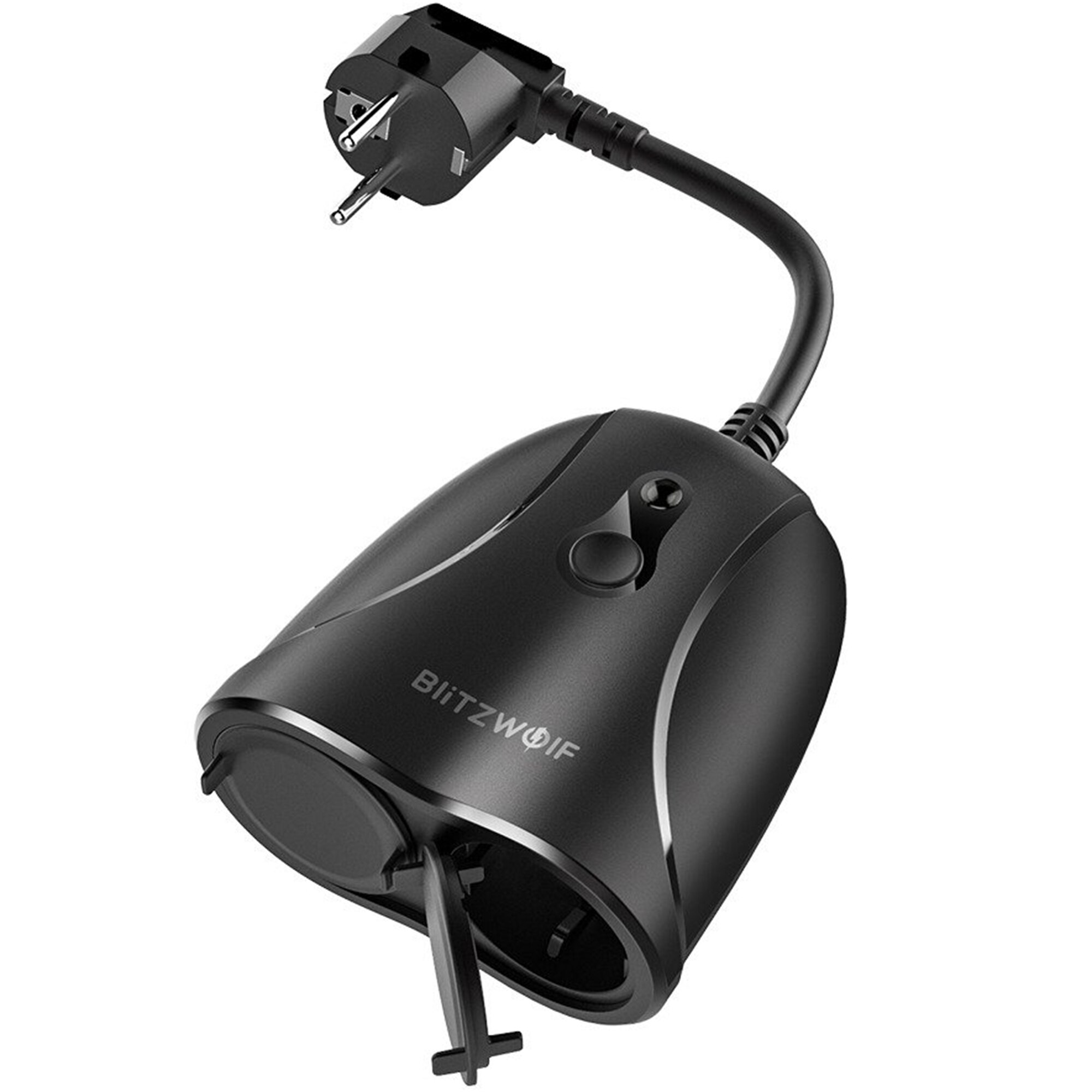 Priza inteligenta pentru exterior BlitzWolf BW-SHP14, Wi-Fi, IP44, 3680W, Control aplicatie