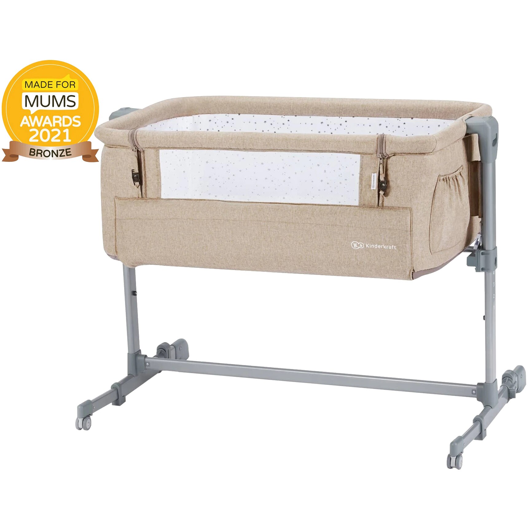 Patut 2 in 1 Co Sleeper Kinderkraft Neste Up, Bej