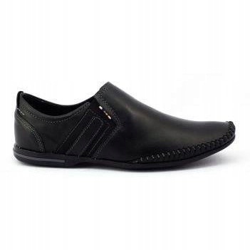 Mocasini barbati, KOMODO, BM104990, Negru