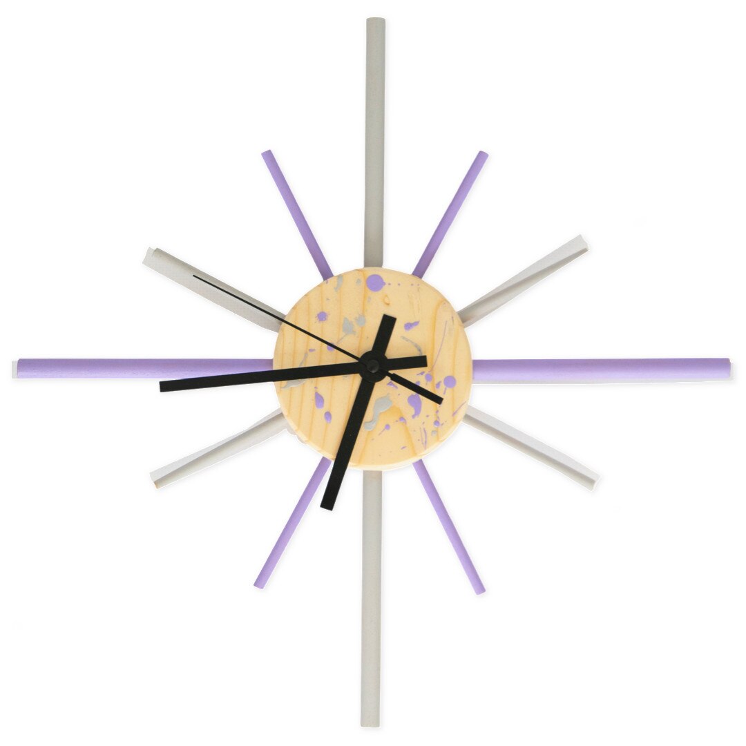 Ceas soare din lemn, Dada, 33 cm