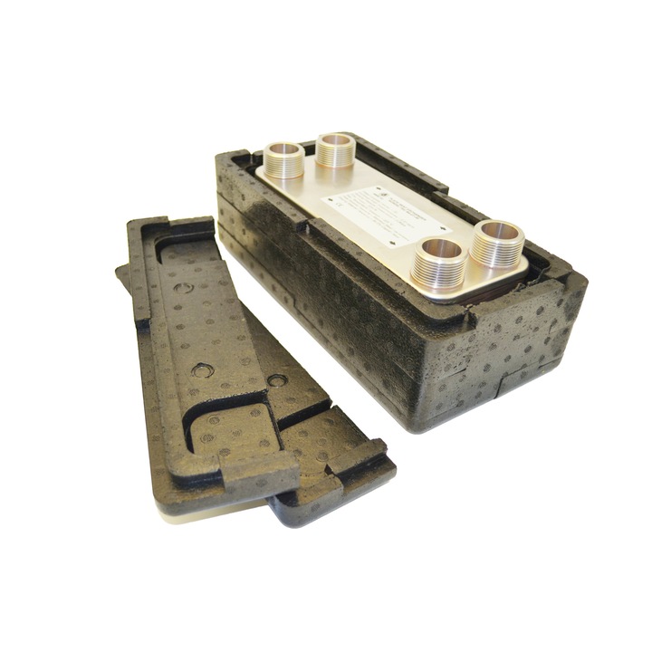 Schimbator de caldura NORDIC TEC Ba 27-30 5/4, 65kW, 30 placi, Otel inoxidabil, 316 L, Auriu