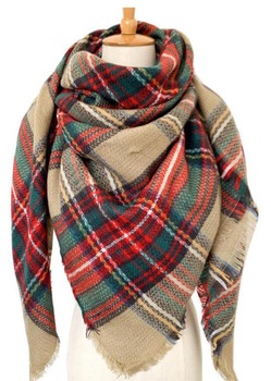 Esarfa din bumbac, Kosiil, 140 x 140cm, Multicolor Esarfa din bumbac, Kosiil, 140 x 140cm, Multicolor