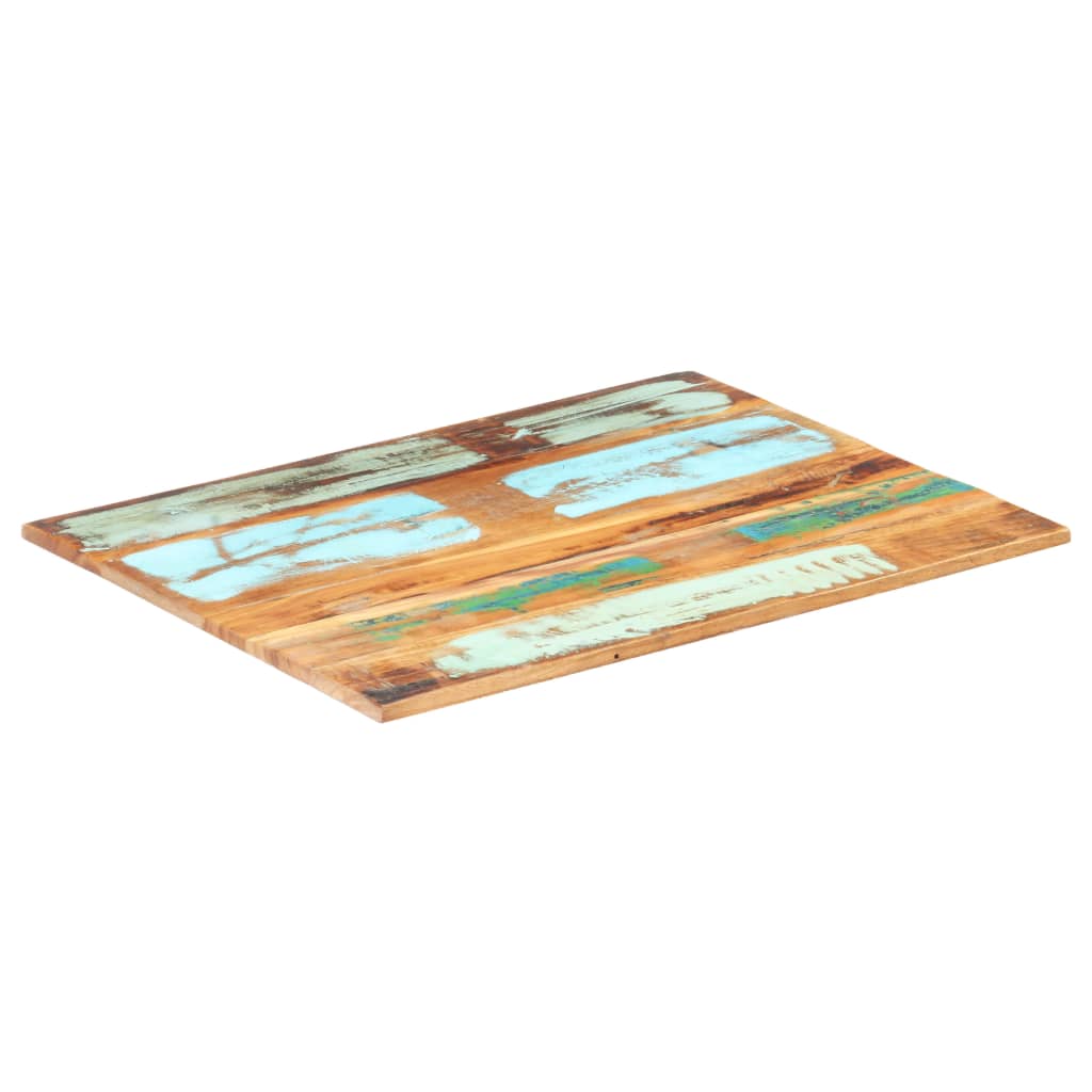 Blat masa dreptunghiular 60x80 cm lemn masiv reciclat 15-16 mm 286043