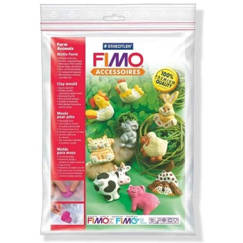Set forme FIMO matrita animale de ferma Set forme FIMO matrita animale de ferma