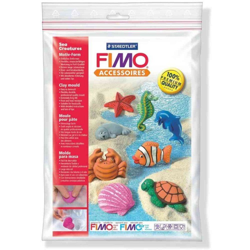 Set forme FIMO matrita creaturi marine