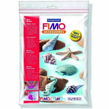 Set forme FIMO matrita scoici Set forme FIMO matrita scoici