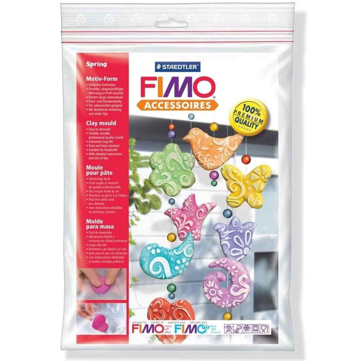 Set forme FIMO matrita primavara