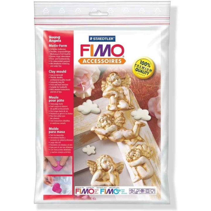 Комплект форми на ангелчета от FIMO