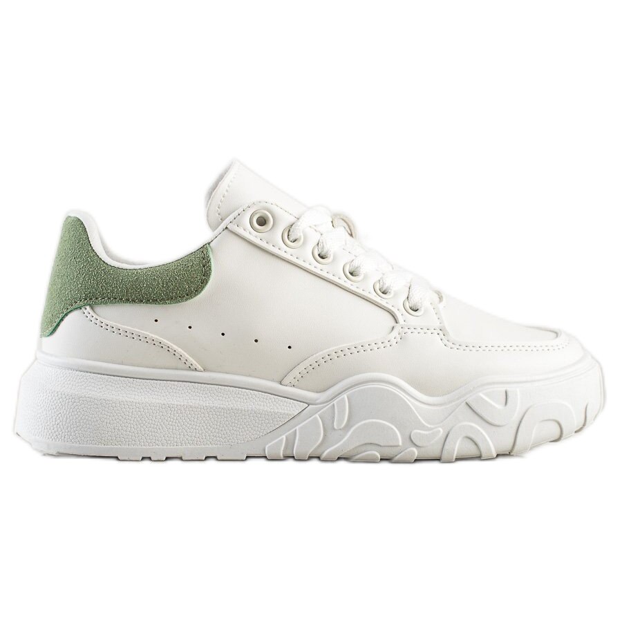 Pantofi sport pentru femei, Small Swan, BM112932, alb
