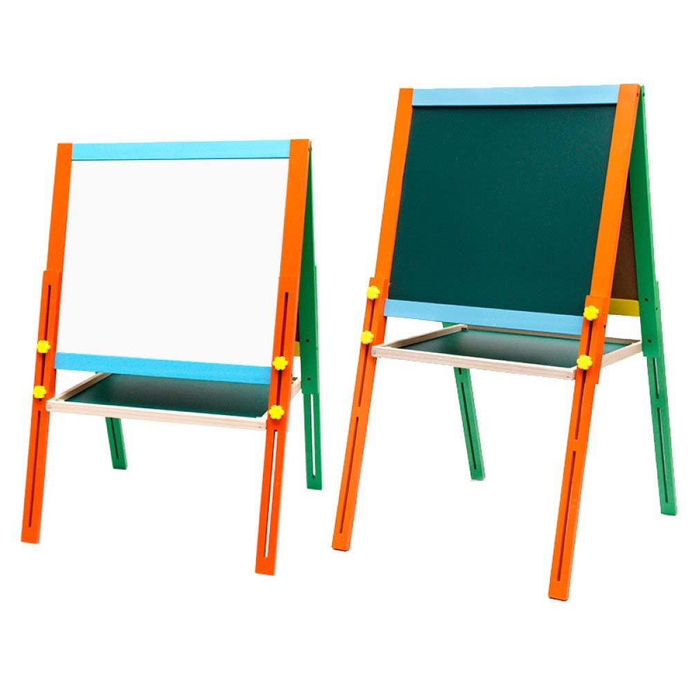 Tabla Magnetica cu Doua Fete, cu Litere, Cifre si accesorii, inaltime reglabila 54-77-95 cm, din lemn, WD3021 RCO®