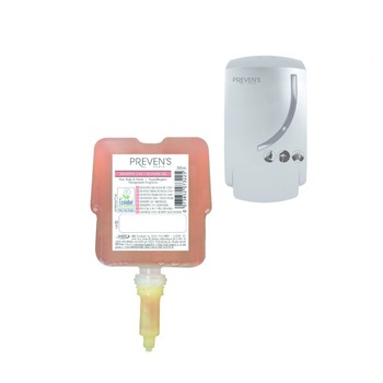 Sapun lichid 3in1 Gojo Preven's Paris Sensitive, 300ml, hipoalergenic, maro si Dispenser Horizon, alb Sapun lichid 3in1 Gojo Preven's Paris Sensitive, 300ml, hipoalergenic, maro si Dispenser Horizon, alb