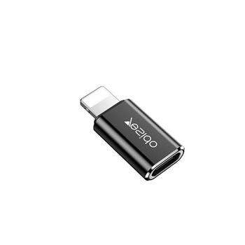 Adaptor Lightning Tata la USB-C Mama, Yesido GS03, 2.4A, Carcasa Compacta, Aluminiu, Negru Adaptor Lightning Tata la USB-C Mama, Yesido GS03, 2.4A, Carcasa Compacta, Aluminiu, Negru