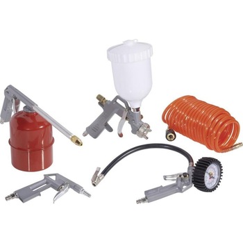Pistol de vopsit cu aer comprimat Mannesmann M1527, Ø1.5 mm, set Pistol de vopsit cu aer comprimat Mannesmann M1527, Ø1.5 mm, set
