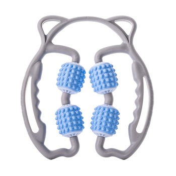 Dispozitiv Aparat pentru masaj muscular, in forma de U, cu role moi de silicon, pentru brate, gat, solduri, picioare - METATRON Massage Roller Dispozitiv Aparat pentru masaj muscular, in forma de U, cu role moi de silicon, pentru brate, gat, solduri, picioare - METATRON Massage Roller