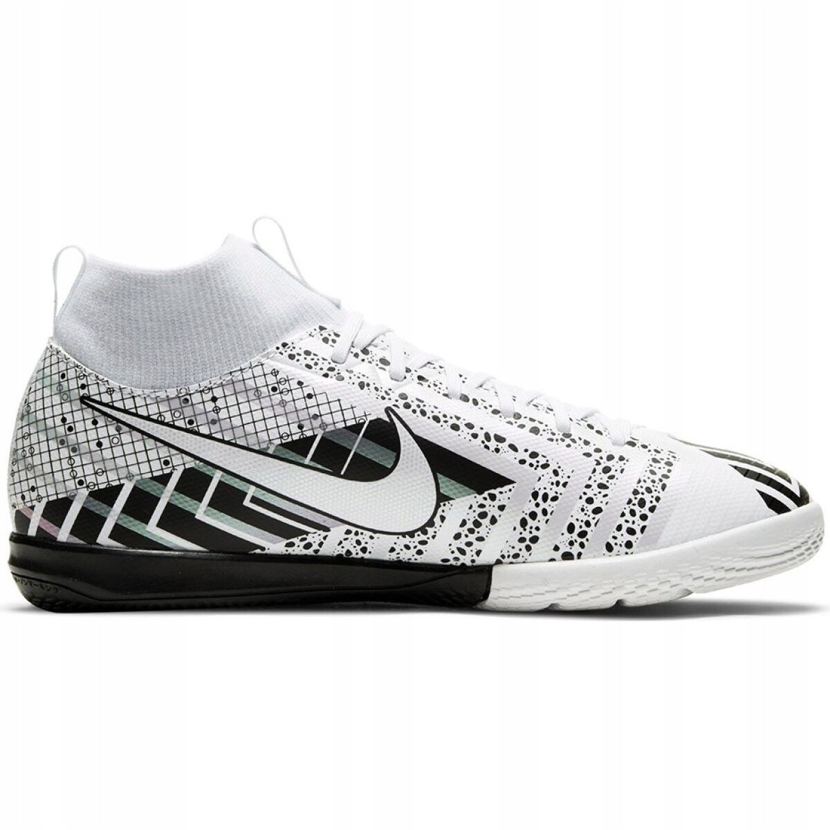 Pantofi de fotbal, Nike, BM115265, Alb, alb, negru