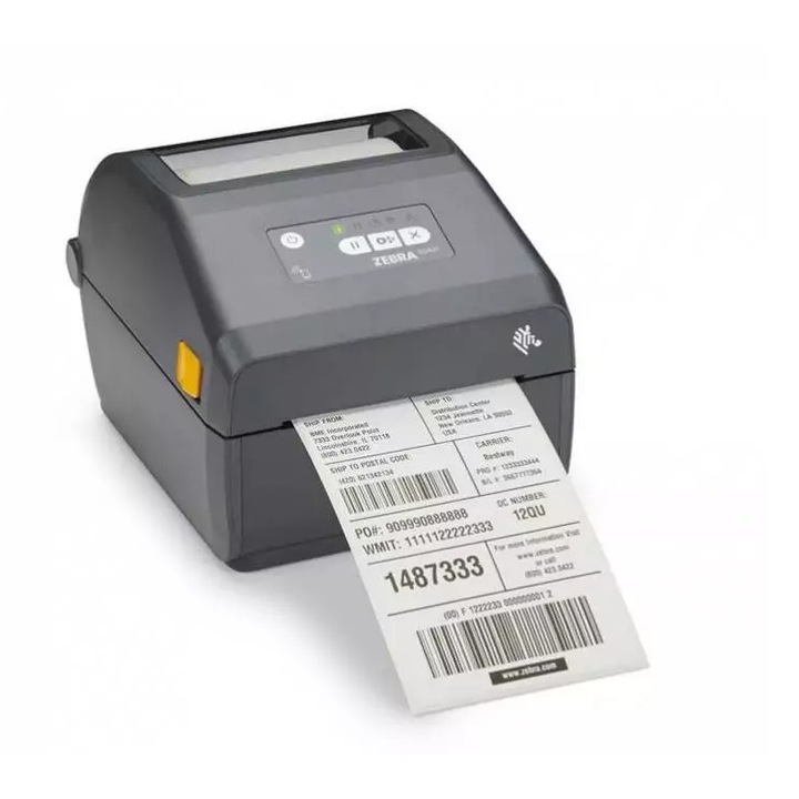 Zebra ZD421d címkenyomtató, 203DPI, Bluetooth,