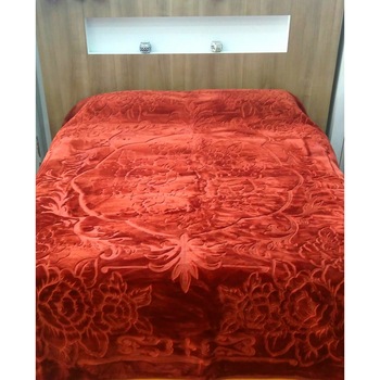 Patura microfibra Prestige Caramiziu, 220x 240cm Patura microfibra Prestige Caramiziu, 220x 240cm