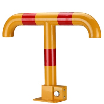 Blocator loc parcare cu cheie, structura ranforsata, tip berbec Blocator loc parcare cu cheie, structura ranforsata, tip berbec