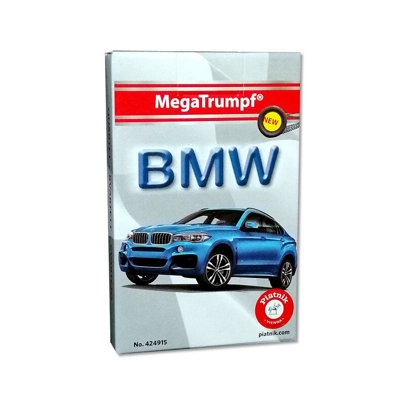 Joc de carti Piatnik, Megatrumpf - masini BMW