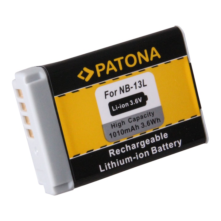 Съвместима батерия Patona, 1010 mAh, За Canon