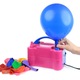 Pompa electrica pentru umflat baloane si obiecte gonflabile, putere 600 W, roz & albastru
