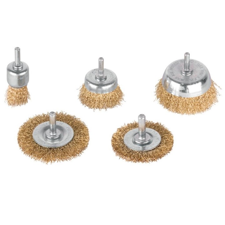 Set 5 perii, Strend Pro Tigerlion 8240, fir ondulat, cu coada