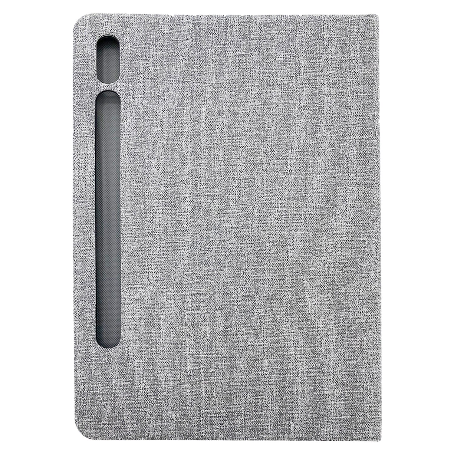 Husa Flip Cover tableta compatibila cu Samsung Galaxy Tab S7, Gri