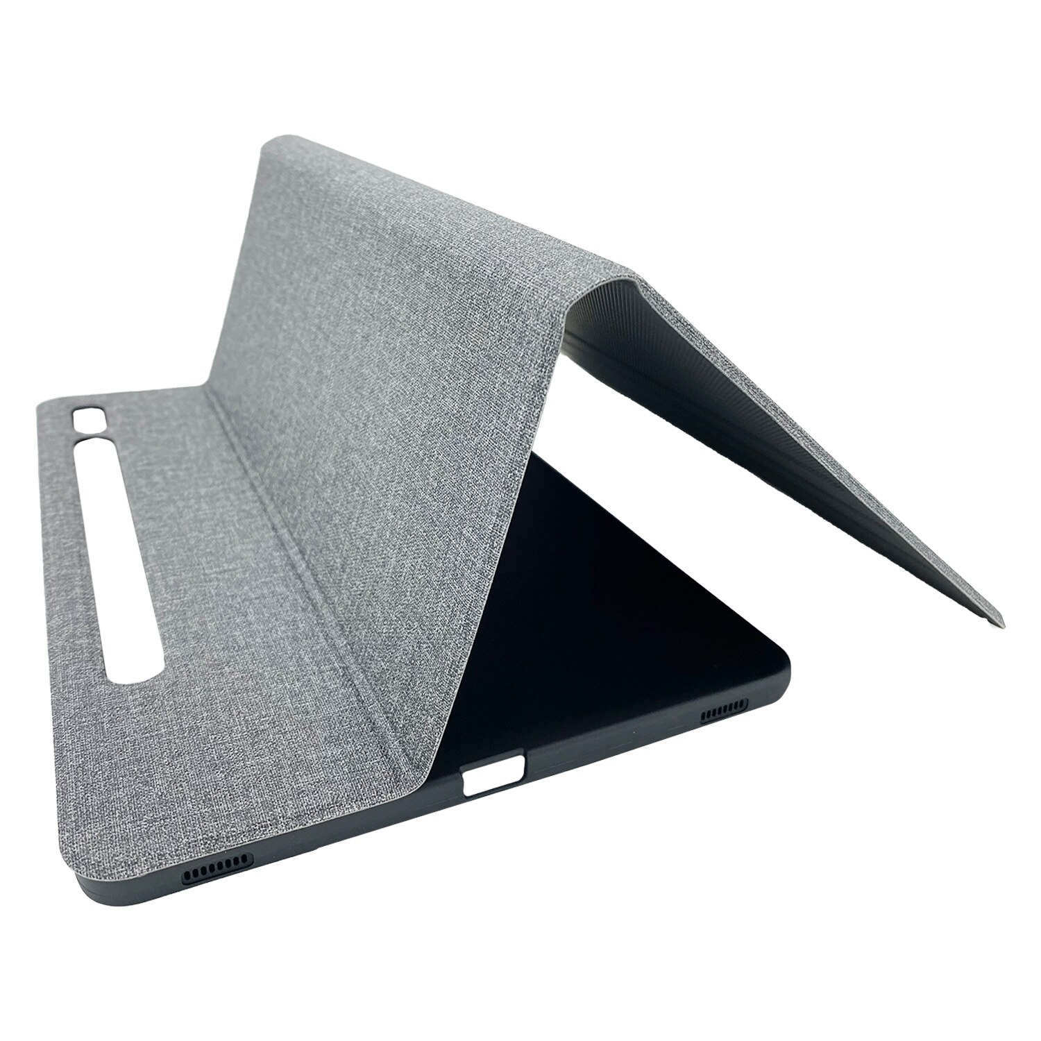 Husa Flip Cover tableta compatibila cu Samsung Galaxy Tab S7, Gri