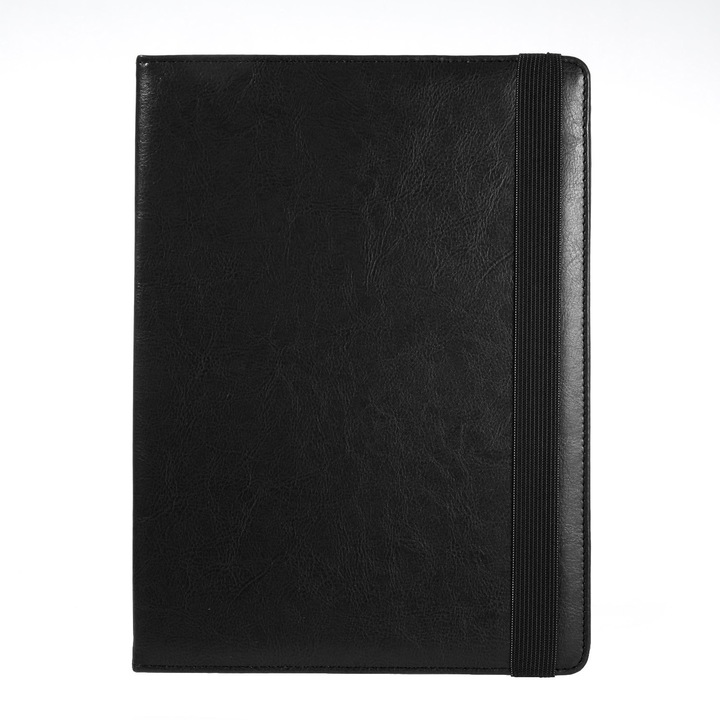 Carcasa universala pentru tableta, Piele sintetica, 10", Negru