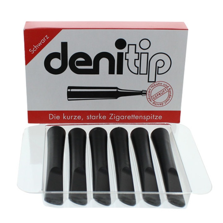 Set porttigarete Denitip Black 28121 6 bucati
