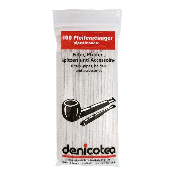 Set perii pentru intretinerea pipelor Denicotea 100 bucati