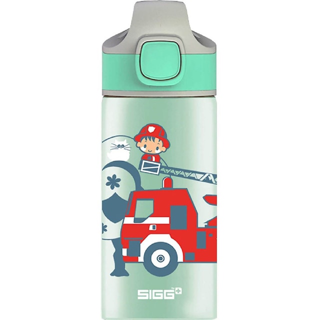 Bidon copii Miracle Fireman by Sigg, albastru, 0.4 l