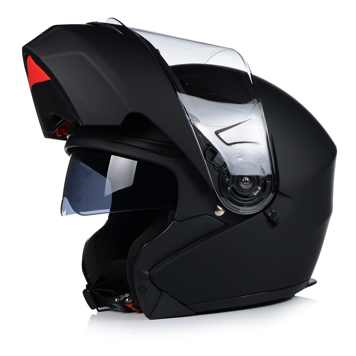 Casca moto, OZONE Wind, Protectie UV, ABS, Negru mat, XL (59-60cm)