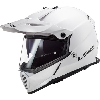 Casca moto, LS2, MX436 EVO, Protectie UV, ABS, Alb, S (55-56cm) Casca moto, LS2, MX436 EVO, Protectie UV, ABS, Alb, S (55-56cm)