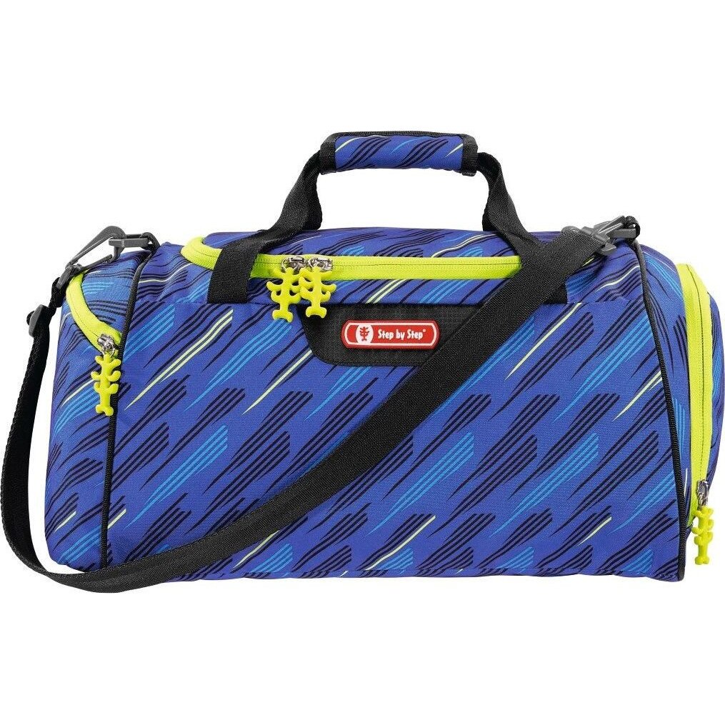 Geanta sport Step by Step Soccer Team, 13 l, Albastru