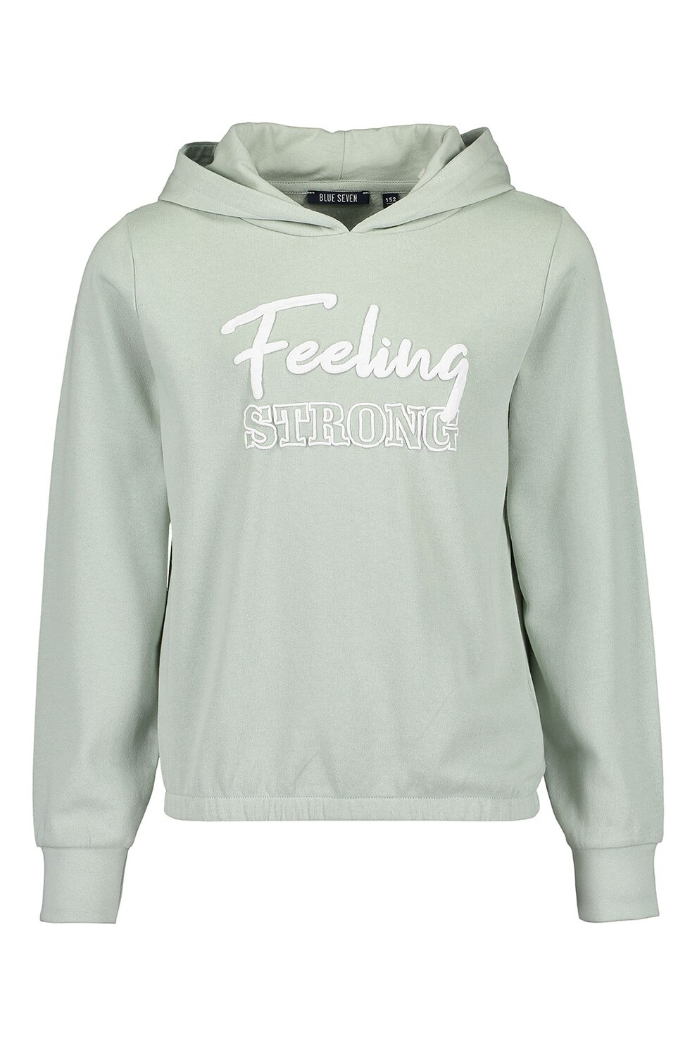 Blue Seven, Hanorac cu terminatie elastica, Gri deschis