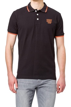 Tricou polo bumbac barbati Blue Seven, negru, 2XL Tricou polo bumbac barbati Blue Seven, negru, 2XL