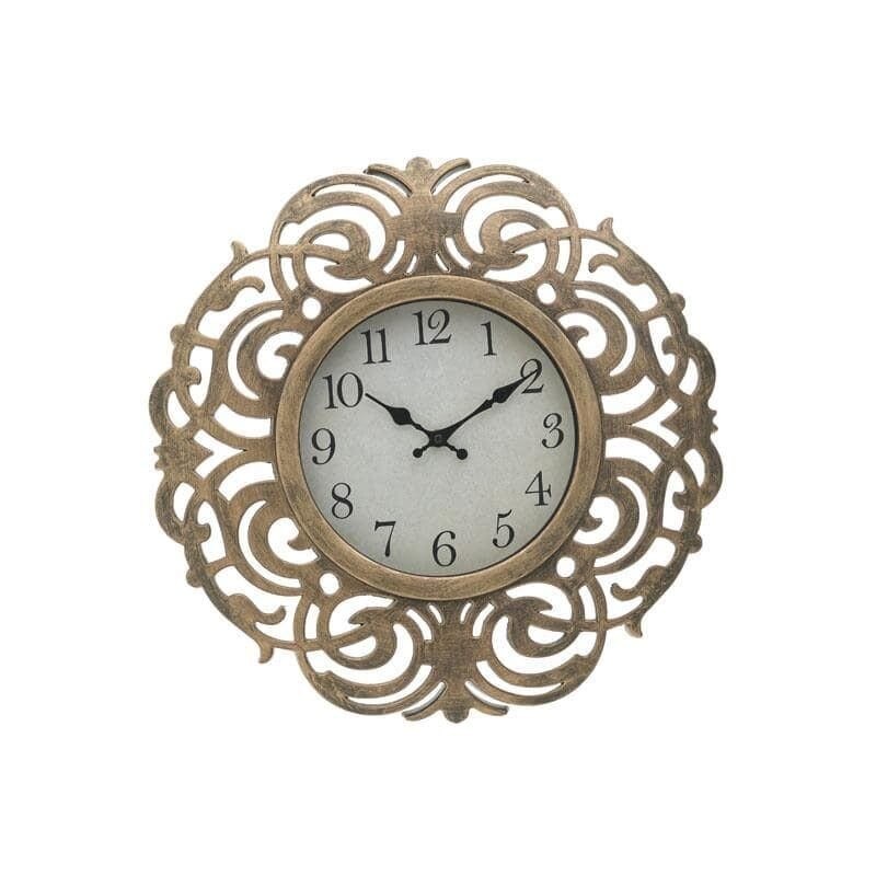 Ceas decor perete Antique Golden 45 cm