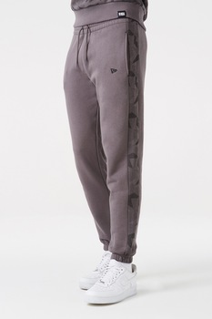 New Era, Pantaloni sport cu buzunare laterale, Gri inchis New Era, Pantaloni sport cu buzunare laterale, Gri inchis