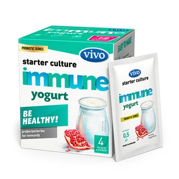 Fermenti lactici iaurt imunitate, Vivo, 2 g Fermenti lactici iaurt imunitate, Vivo, 2 g