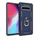Husa antisoc Hybrid ARMOR cu inel pentru Samsung Galaxy S10, Albastru