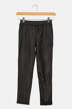 Mexx, Jeggings din piele ecologica, Negru Mexx, Jeggings din piele ecologica, Negru